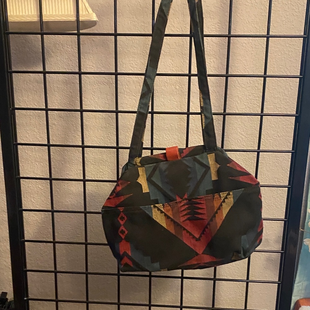 Trendy Geometric Patterned Shoulder Bag Southwest… - image 6